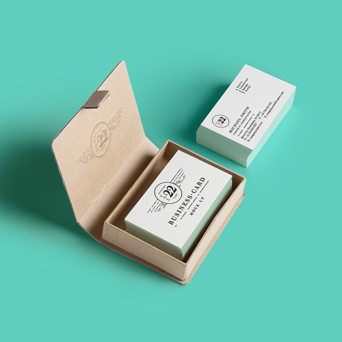 Our works: business-cards